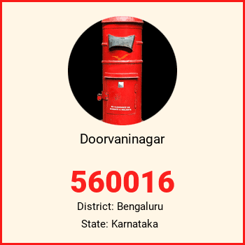 Doorvaninagar pin code, district Bengaluru in Karnataka