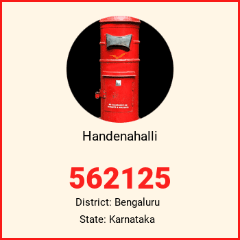 Handenahalli pin code, district Bengaluru in Karnataka