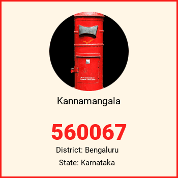 Kannamangala pin code, district Bengaluru in Karnataka