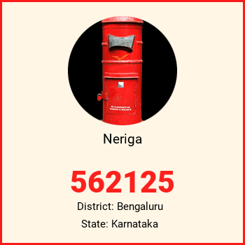 Neriga pin code, district Bengaluru in Karnataka
