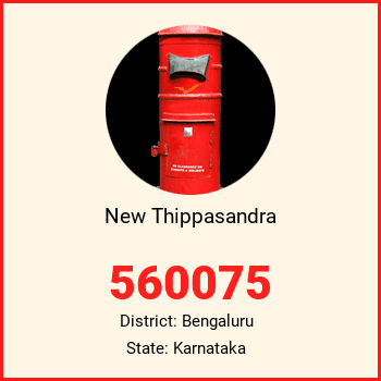 New Thippasandra pin code, district Bengaluru in Karnataka