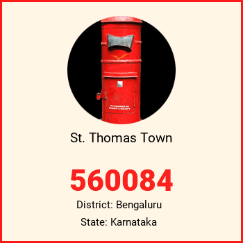 St. Thomas Town pin code, district Bengaluru in Karnataka