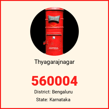 Thyagarajnagar pin code, district Bengaluru in Karnataka