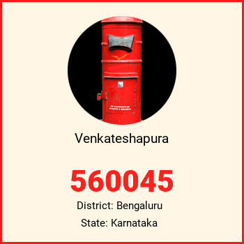 Venkateshapura pin code, district Bengaluru in Karnataka