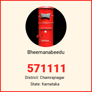 Bheemanabeedu pin code, district Chamrajnagar in Karnataka