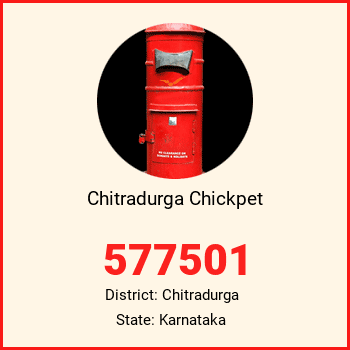 Chitradurga Chickpet pin code, district Chitradurga in Karnataka