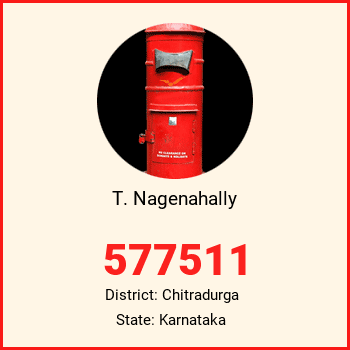 T. Nagenahally pin code, district Chitradurga in Karnataka