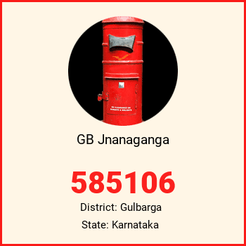 GB Jnanaganga pin code, district Gulbarga in Karnataka
