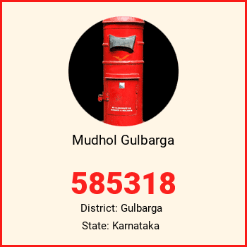 Mudhol Gulbarga pin code, district Gulbarga in Karnataka