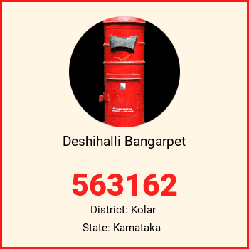 Deshihalli Bangarpet pin code, district Kolar in Karnataka