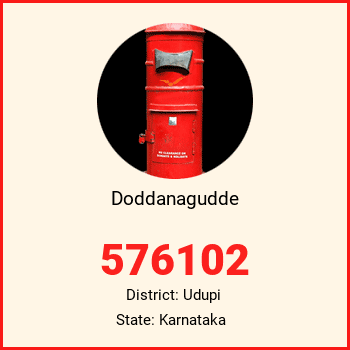 Doddanagudde pin code, district Udupi in Karnataka