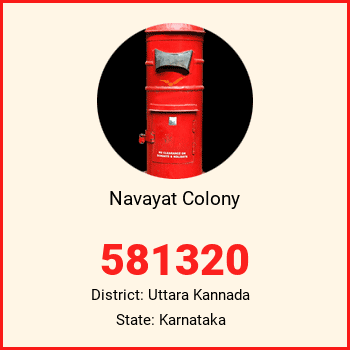 Navayat Colony pin code, district Uttara Kannada in Karnataka