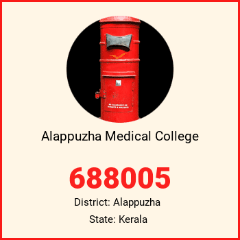 Alappuzha Medical College pin code, district Alappuzha in Kerala