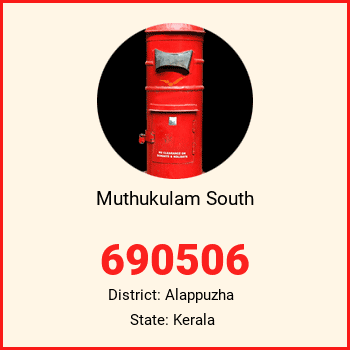 Muthukulam South pin code, district Alappuzha in Kerala