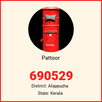 Pattoor pin code, district Alappuzha in Kerala
