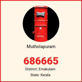 Mutholapuram pin code, district Ernakulam in Kerala