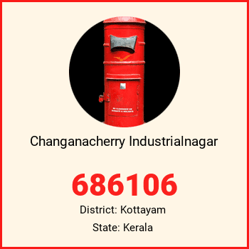 Changanacherry Industrialnagar pin code, district Kottayam in Kerala