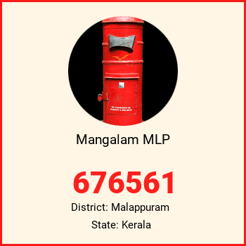 Mangalam MLP pin code, district Malappuram in Kerala