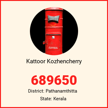 Kattoor Kozhencherry pin code, district Pathanamthitta in Kerala