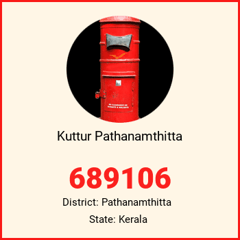 Kuttur Pathanamthitta pin code, district Pathanamthitta in Kerala