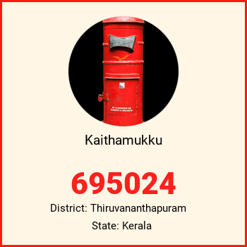 Kaithamukku pin code, district Thiruvananthapuram in Kerala