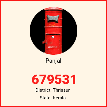 Panjal pin code, district Thrissur in Kerala