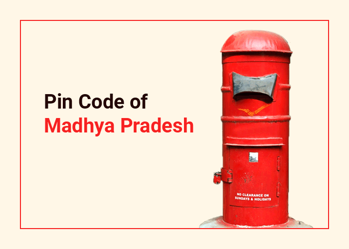 pin code of Madhya Pradesh