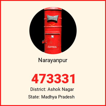 Narayanpur pin code, district Ashok Nagar in Madhya Pradesh