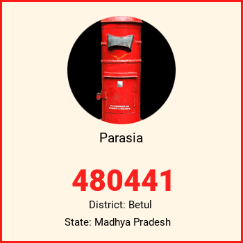 Parasia pin code, district Betul in Madhya Pradesh