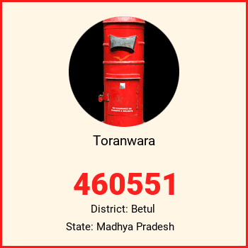 Toranwara pin code, district Betul in Madhya Pradesh