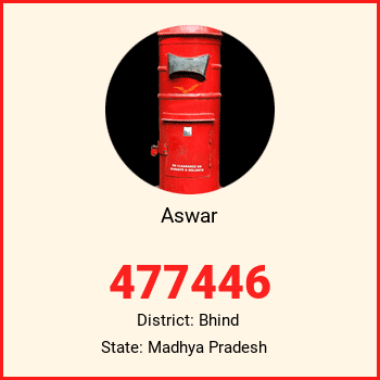 Aswar pin code, district Bhind in Madhya Pradesh