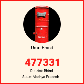Umri Bhind pin code, district Bhind in Madhya Pradesh