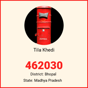 Tila Khedi pin code, district Bhopal in Madhya Pradesh