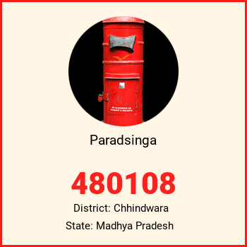 Paradsinga pin code, district Chhindwara in Madhya Pradesh