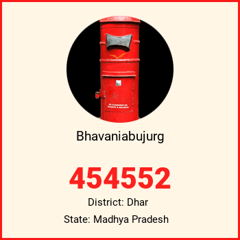 Bhavaniabujurg pin code, district Dhar in Madhya Pradesh
