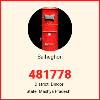 Salheghori pin code, district Dindori in Madhya Pradesh