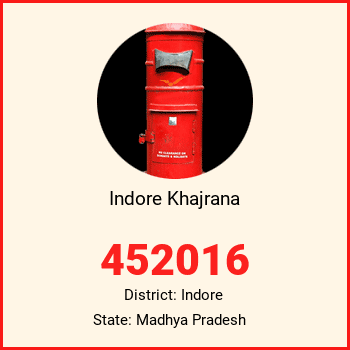 Indore Khajrana pin code, district Indore in Madhya Pradesh