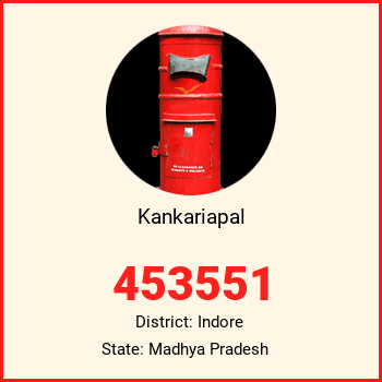 Kankariapal pin code, district Indore in Madhya Pradesh