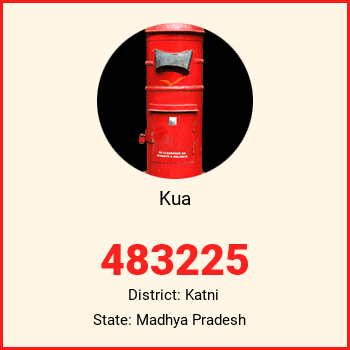 Kua pin code, district Katni in Madhya Pradesh