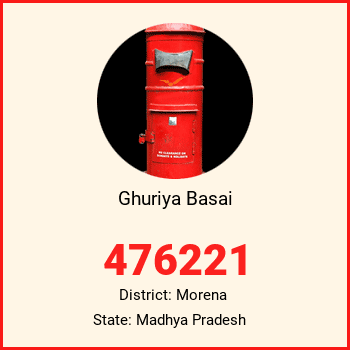 Ghuriya Basai pin code, district Morena in Madhya Pradesh