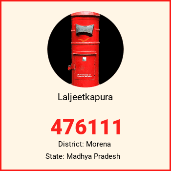 Laljeetkapura pin code, district Morena in Madhya Pradesh