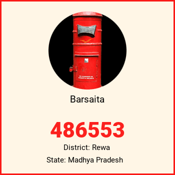 Barsaita pin code, district Rewa in Madhya Pradesh