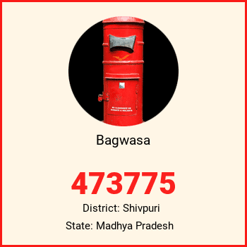 Bagwasa pin code, district Shivpuri in Madhya Pradesh