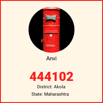 Anvi pin code, district Akola in Maharashtra