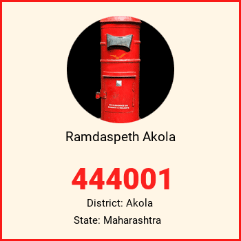 Ramdaspeth Akola pin code, district Akola in Maharashtra