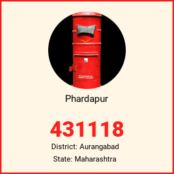Phardapur pin code, district Aurangabad in Maharashtra