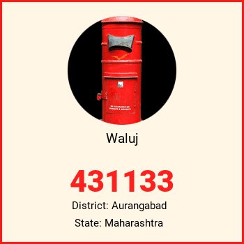 Waluj pin code, district Aurangabad in Maharashtra