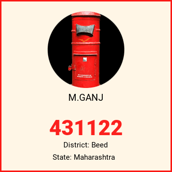 M.GANJ pin code, district Beed in Maharashtra