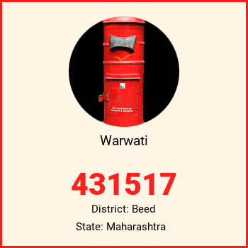 Warwati pin code, district Beed in Maharashtra