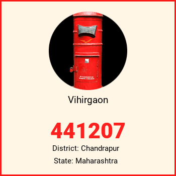 Vihirgaon pin code, district Chandrapur in Maharashtra